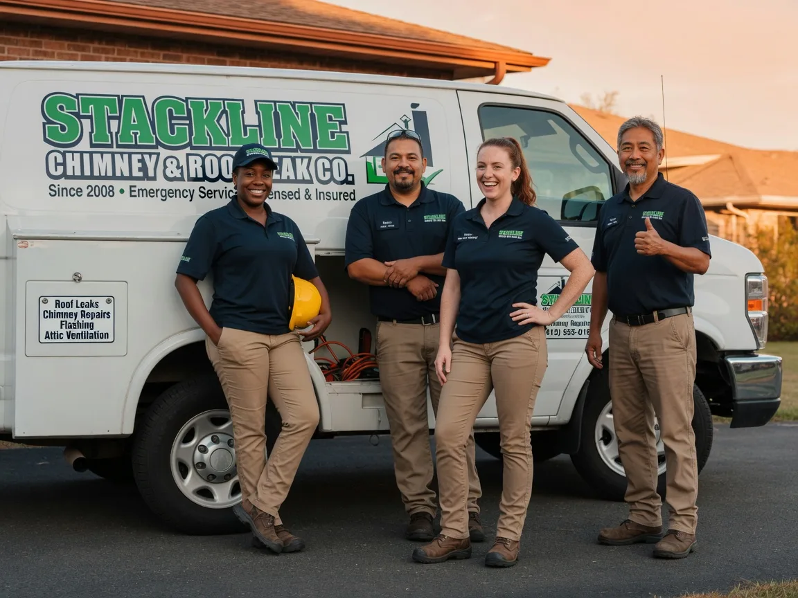 Chimney flashing repair company in Atlantic, VA